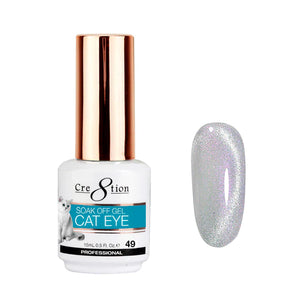 Cre8tion Cat Eye Soak Off Gel 0.5oz 49