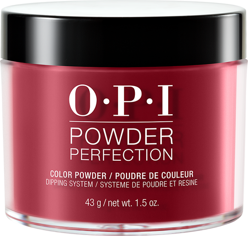 OPI Dipping Powder, DP H02, Chick Flick Cherry, 1.5oz