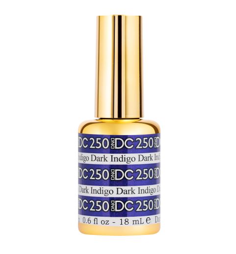 DND DC Gel Mermaid Collection, 250, Dark Indigo, 0.6oz