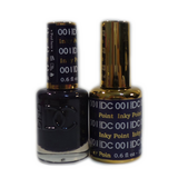 DC Nail Lacquer And Gel Polish (New DND), DC001, Inky Point, 0.6oz