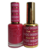 DC Nail Lacquer And Gel Polish (New DND), DC005, Neon Pink, 0.6oz