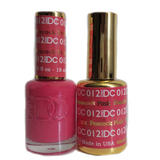 DC Nail Lacquer And Gel Polish (New DND), DC012, Peacock Pink, 0.6oz
