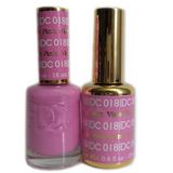 DC Nail Lacquer And Gel Polish (New DND), DC018, Violet Pink, 0.6oz