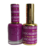 DC Nail Lacquer And Gel Polish (New DND), DC022, Magenta Rose, 0.6oz