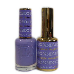 DC Nail Lacquer And Gel Polish (New DND), DC025, Aztech Purple, 0.6oz