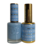 DC Nail Lacquer And Gel Polish (New DND), DC031, Milky Blue, 0.6oz