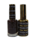 DC Nail Lacquer And Gel Polish (New DND), DC052, Walnut Brown, 0.6oz