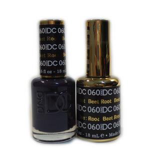 DC Nail Lacquer And Gel Polish (New DND), DC060, Beet Root, 0.6oz