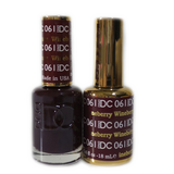 DC Nail Lacquer And Gel Polish (New DND), DC061, Wineberry, 0.6oz
