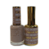 DC Nail Lacquer And Gel Polish (New DND), DC083, Eggshell, 0.6oz