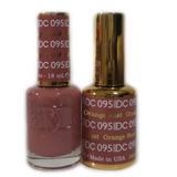 DC Nail Lacquer And Gel Polish (New DND), DC095, Orange Rust, 0.6oz