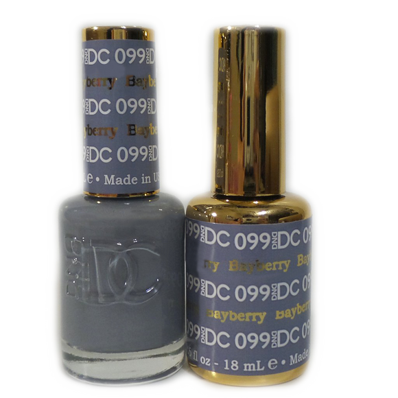 DC Nail Lacquer And Gel Polish (New DND), DC099, Bayberry, 0.6oz