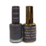 DC Nail Lacquer And Gel Polish (New DND), DC100, Beaver Beige, 0.6oz