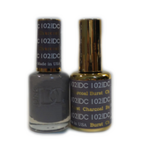 DC Nail Lacquer And Gel Polish (New DND), DC102, Charcoal Burst, 0.6oz