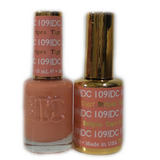 DC Nail Lacquer And Gel Polish (New DND), DC109, Tiger Stripes, 0.6oz