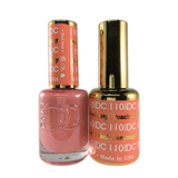 DC Nail Lacquer And Gel Polish (New DND), DC110, Peach Jealousy, 0.6oz