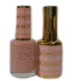 DC Nail Lacquer And Gel Polish (New DND), DC113, Flaxseed Oil, 0.6oz