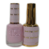 DC Nail Lacquer And Gel Polish (New DND), DC122, Soft Pink, 0.6oz
