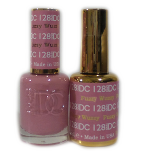 DC Nail Lacquer And Gel Polish (New DND), DC128, Deep Chestnut, 0.6oz
