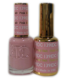 DC Nail Lacquer And Gel Polish (New DND), DC139, Pink Salt, 0.6oz