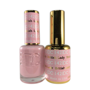 DC Nail Lacquer And Gel Polish (New DND), DC142, British Lady, 0.6oz
