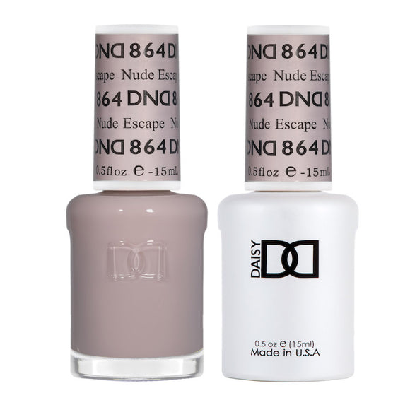 DND Nail Lacquer And Gel Polish, Nude Escape #864