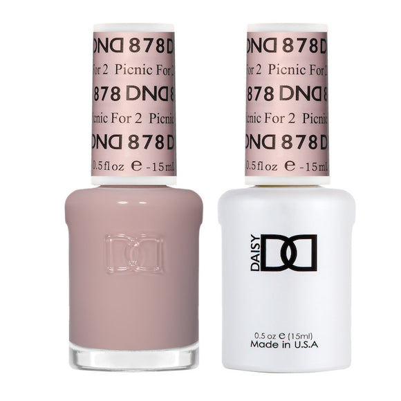 DND Nail Lacquer And Gel Polish, Picnic For 2 #878