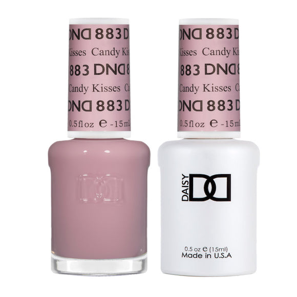 DND Nail Lacquer And Gel Polish, Candy Kisses #883