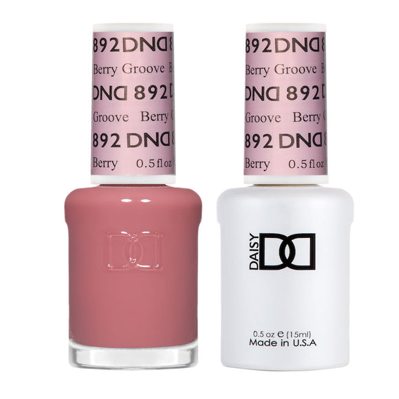 DND Nail Lacquer And Gel Polish, Berry Groove #892