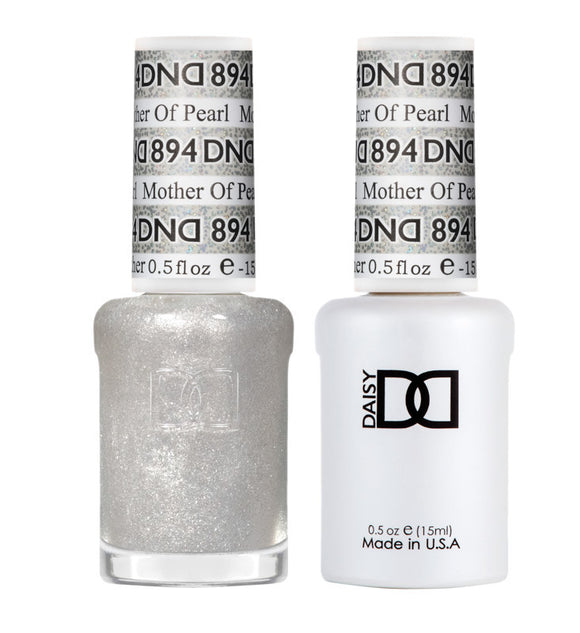 DND Nail Lacquer And Gel Polish, Mother of Pearl #894