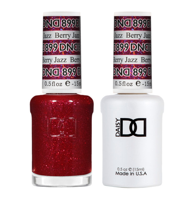 DND Nail Lacquer And Gel Polish, Berry Jazz #899