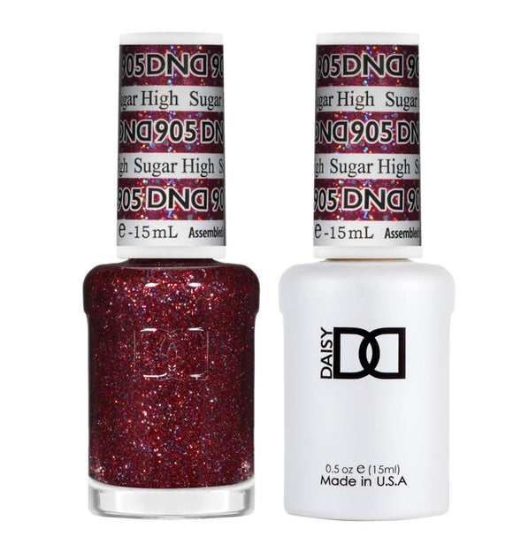 DND Nail Lacquer And Gel Polish, Sugar High #905