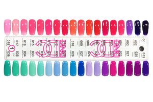 DC Nail Lacquer And Gel Polish (New DND) Tips Sample, 01