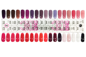 DC Nail Lacquer And Gel Polish (New DND) Tips Sample, 02
