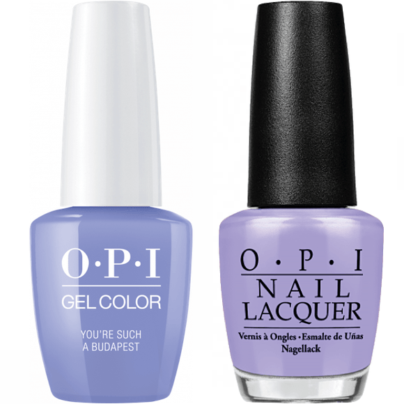 OPI GelColor And Nail Lacquer, E74, You’re Such a Budapest, 0.5oz