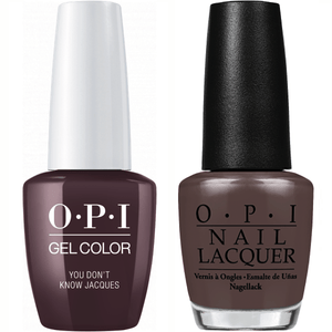 OPI GelColor And Nail Lacquer, F15, You Don’t Knw Jacqs, 0.5oz