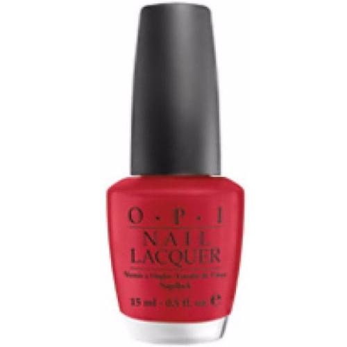 OPI Nail Lacquer, NL F19, A Oui Bit Of Red