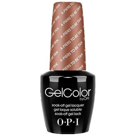 OPI GelColor, F53, Piers To Be Tan, 0.5oz