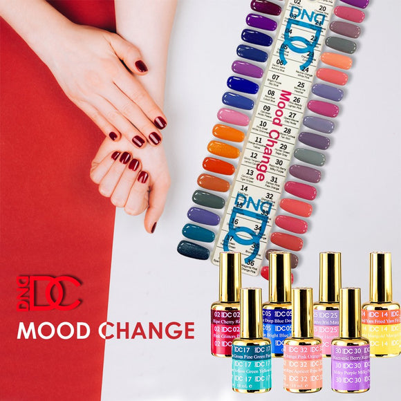 DC Gel Mood Change Collection, 0.6oz, Full line of 36 colors (From 01 To 36)