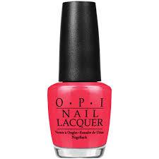 OPI Nail Lacquer, NL H42, Red My Fortune Cookie