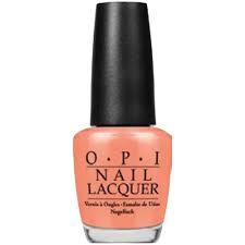 OPI Nail Lacquer, NL H68, Is Mai Tai Crooked