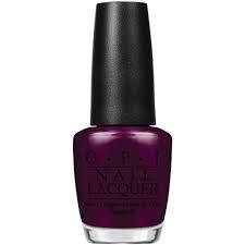 OPI Nail Lacquer, NL I43, Black Cherry Chutney