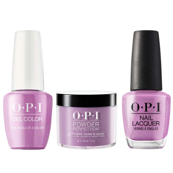 OPI 3in1, I62, One Heckla of a Color