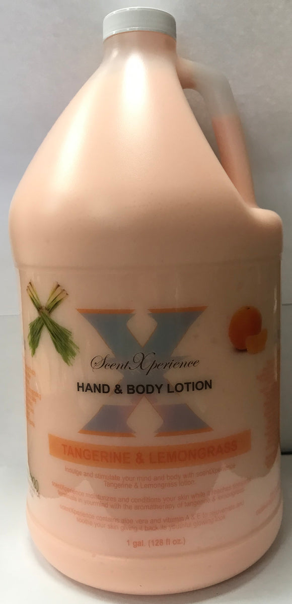 Scent Xperience Hand & Body Lotion (1 gal/128 fl oz.) | Tangerine & Lemongrass