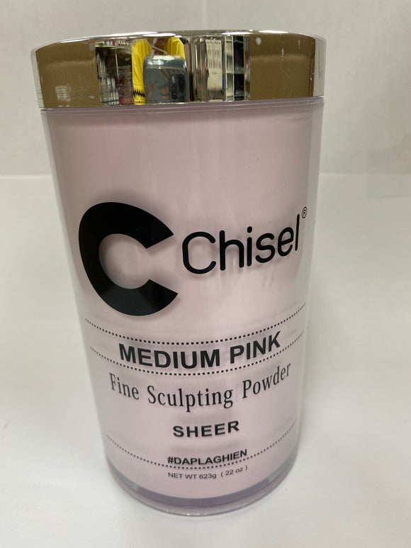 Chisel Fine Sculpting Powder #DAPLAGHIEN | Medium Pink Sheer, 22oz.