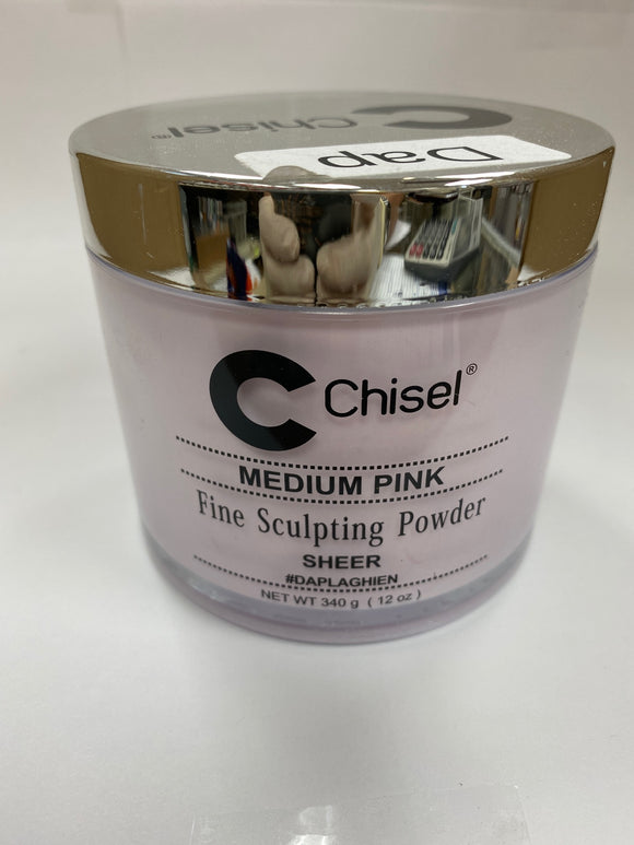 Chisel Fine Sculpting Powder #DAPLAGHIEN | Medium Pink Sheer, 12oz.