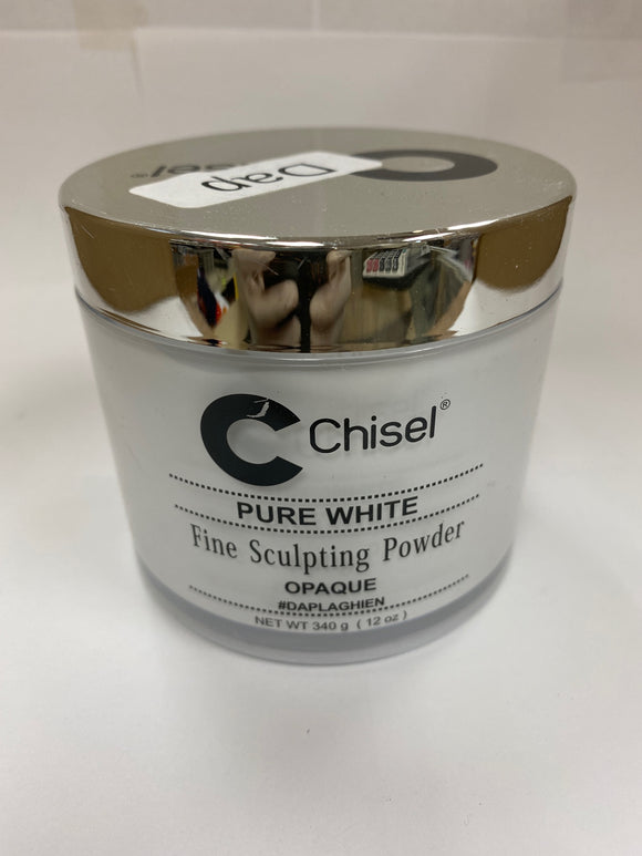 Chisel Fine Sculpting Powder #DAPLAGHIEN | Pure White Opaque, 12oz.