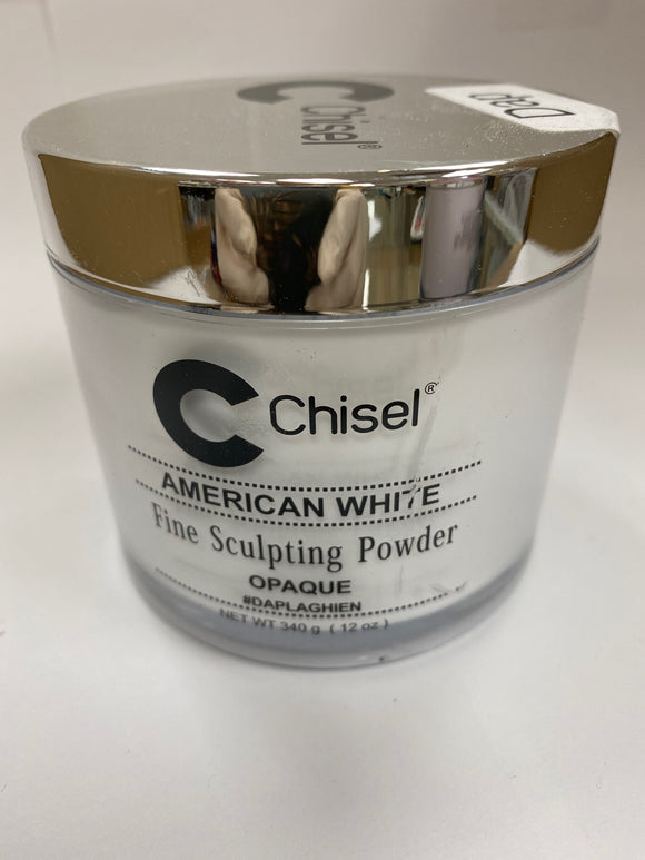 Chisel Fine Sculpting Powder #DAPLAGHIEN | American White Opaque, 12oz.