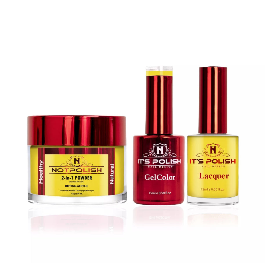 NotPolish 3in1 Dipping Powder + Gel Polish + Nail Lacquer, M16