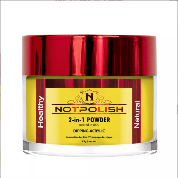 NotPolish 2in1 Acrylic & Dipping Powder , 2oz, M16